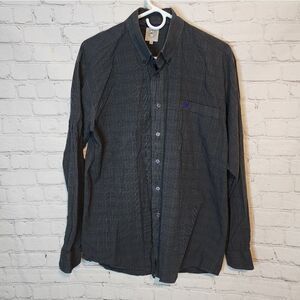 Men's Cinch longsleeve button-down shirt, size Medium